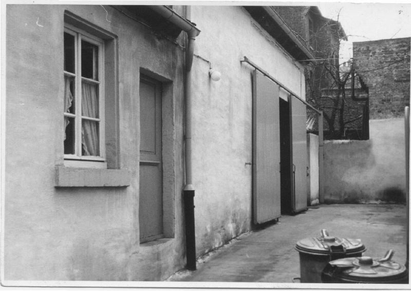 Werkstatt Ludwigshöhstraße 48, 1950er Jahre