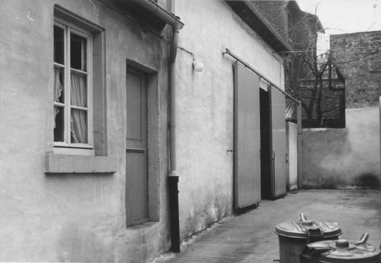 Werkstatt Ludwigshöhstraße 48, 1950er Jahre